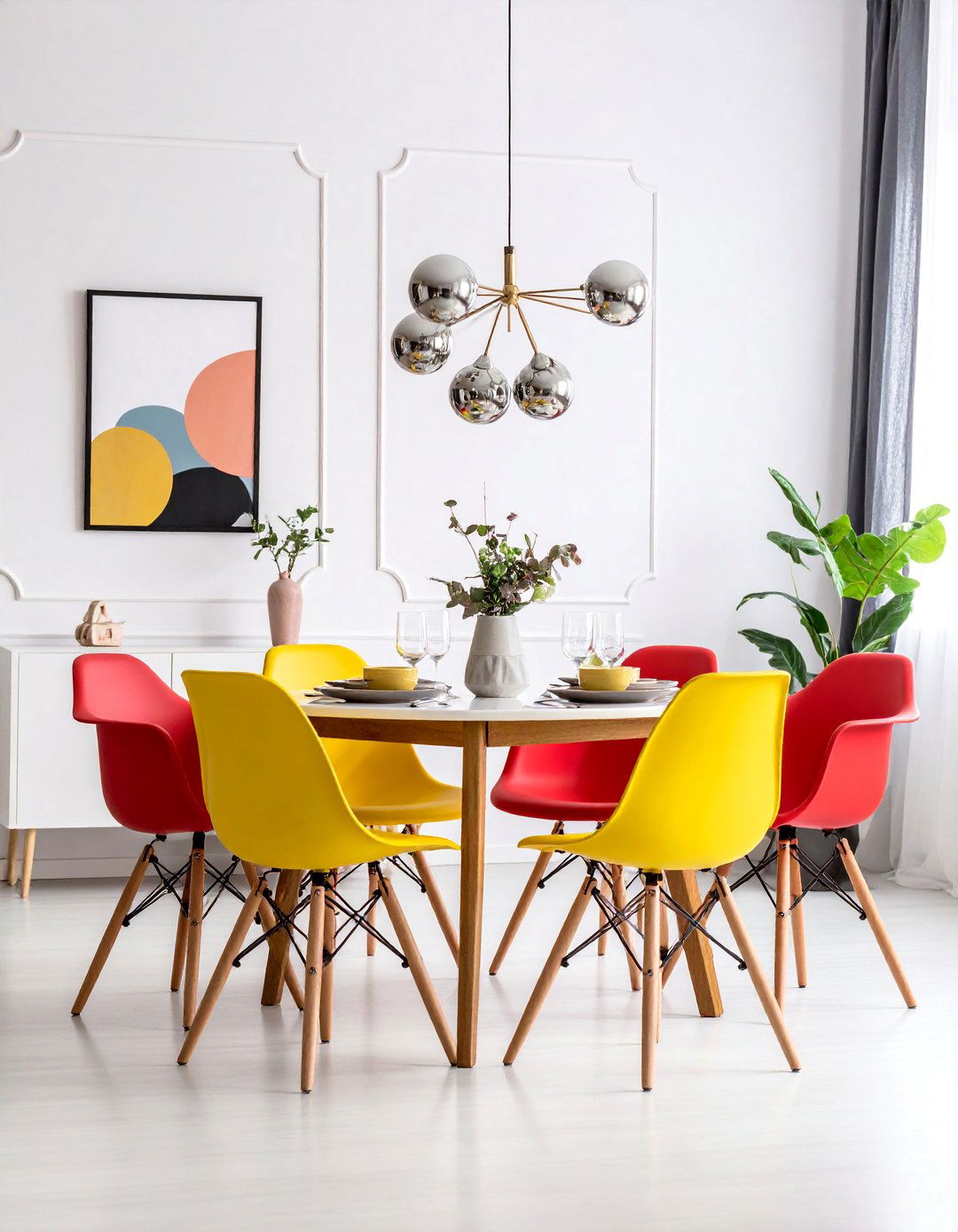 s Inspired Design Graphic Pop Art Dining Room - 25 1970s-inspired Design Ideas