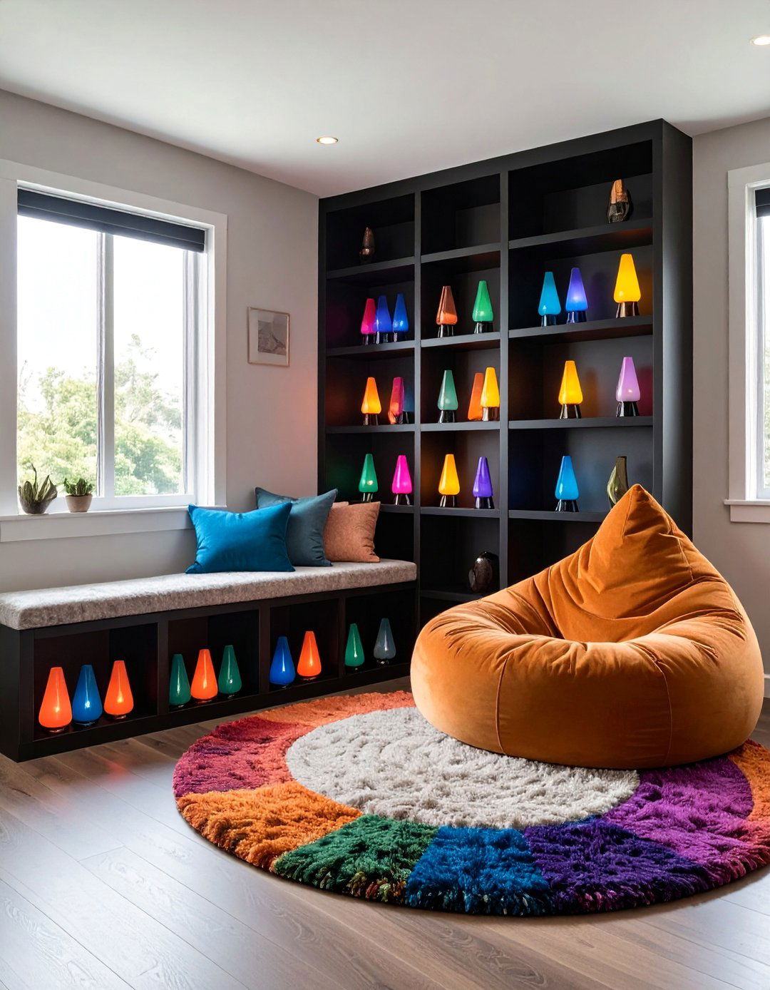 s Inspired Design Lava Lamp Accent Corner - 25 1970s-inspired Design Ideas
