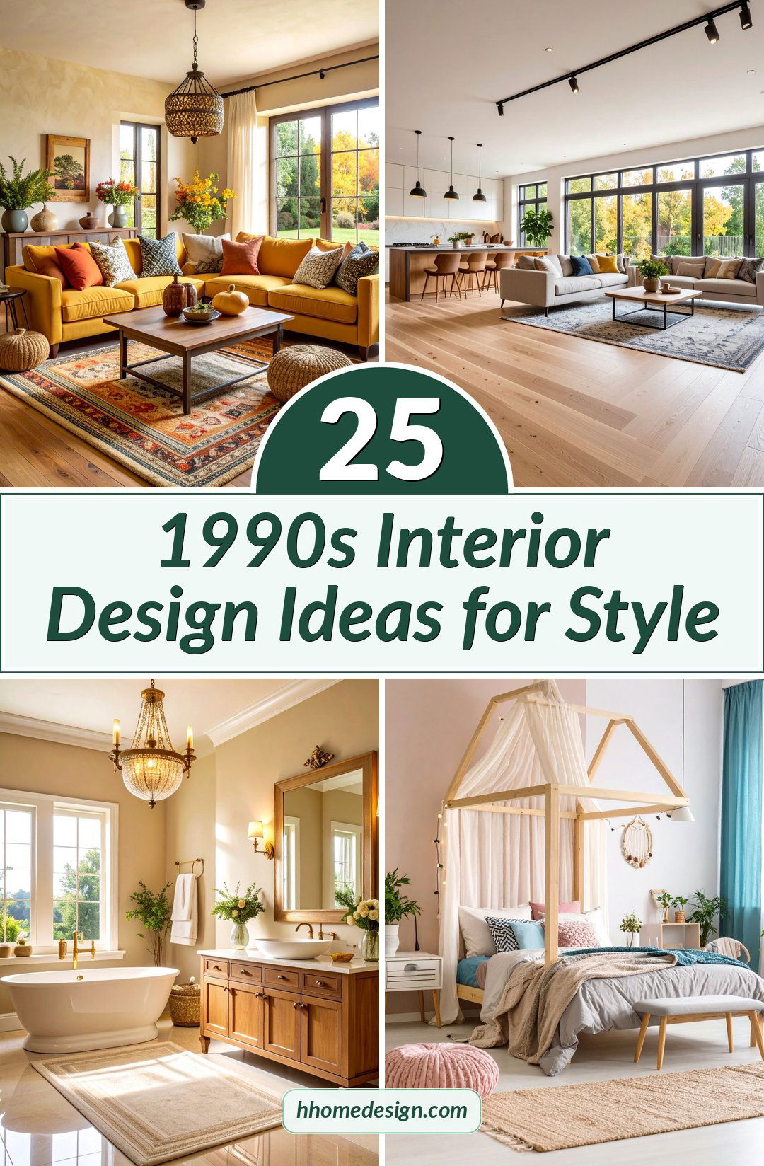 25 1990s Interior Design Ideas for Style