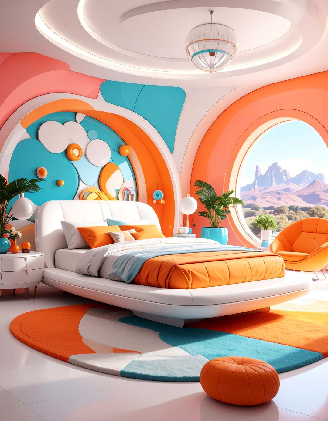 s Mod Vintage Bedroom - 25 Vintage Bedroom Ideas